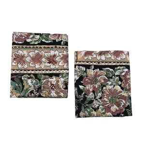 LADY PEPPERELL Percale Pillowcase Vintage Floral Standard 20x30 Pink Green USA